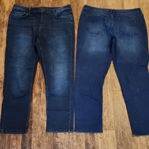 The Perfect JEAN, NYC Men's Denim Straight Jeans in Dark Blue